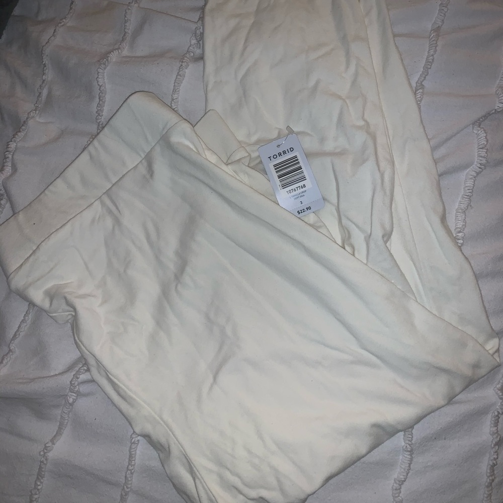 White leggings